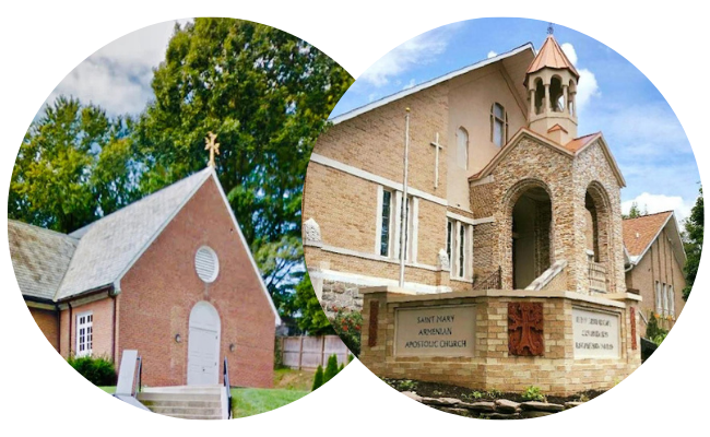 Both churches photos