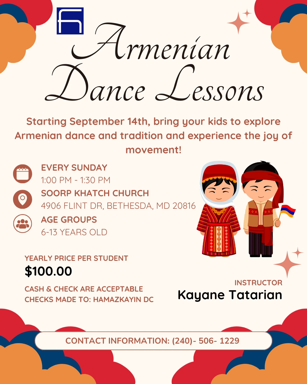 ARF DC Armenian Dance Lessons