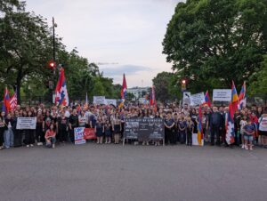 AYF DC “Ani” Chapter leads Washington, DC march for Armenian Genocide and Justice for Artsakh