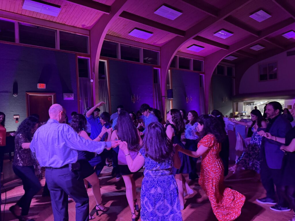 Community members dancing at the Capital Ball